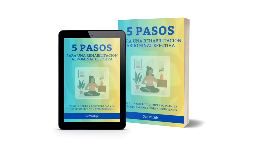 5 Pasos para una Rehabilitacion abdominal efectiva tablet getprolife.com