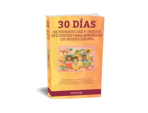 libro 30 DIAS de estrategias y trucos eficientes para aprender un nuevo IDIOMA getprolife.com